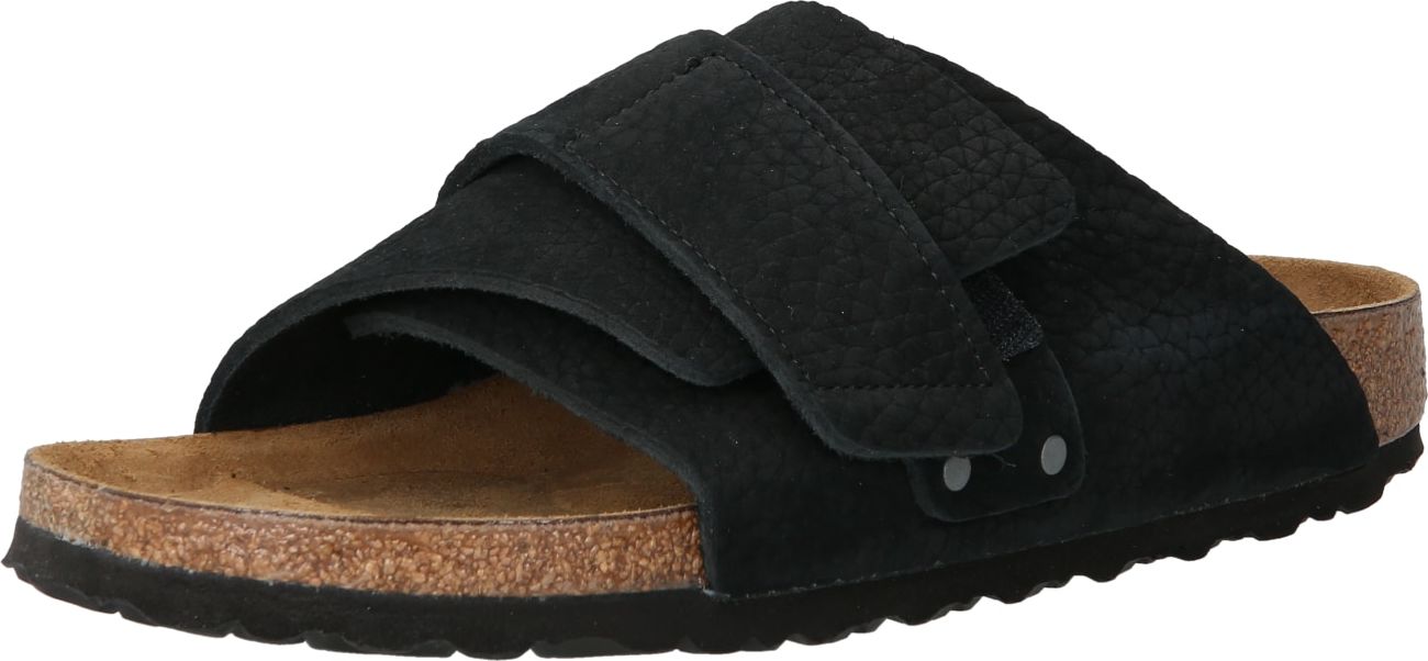 Pantofle 'Kyoto' Birkenstock černá