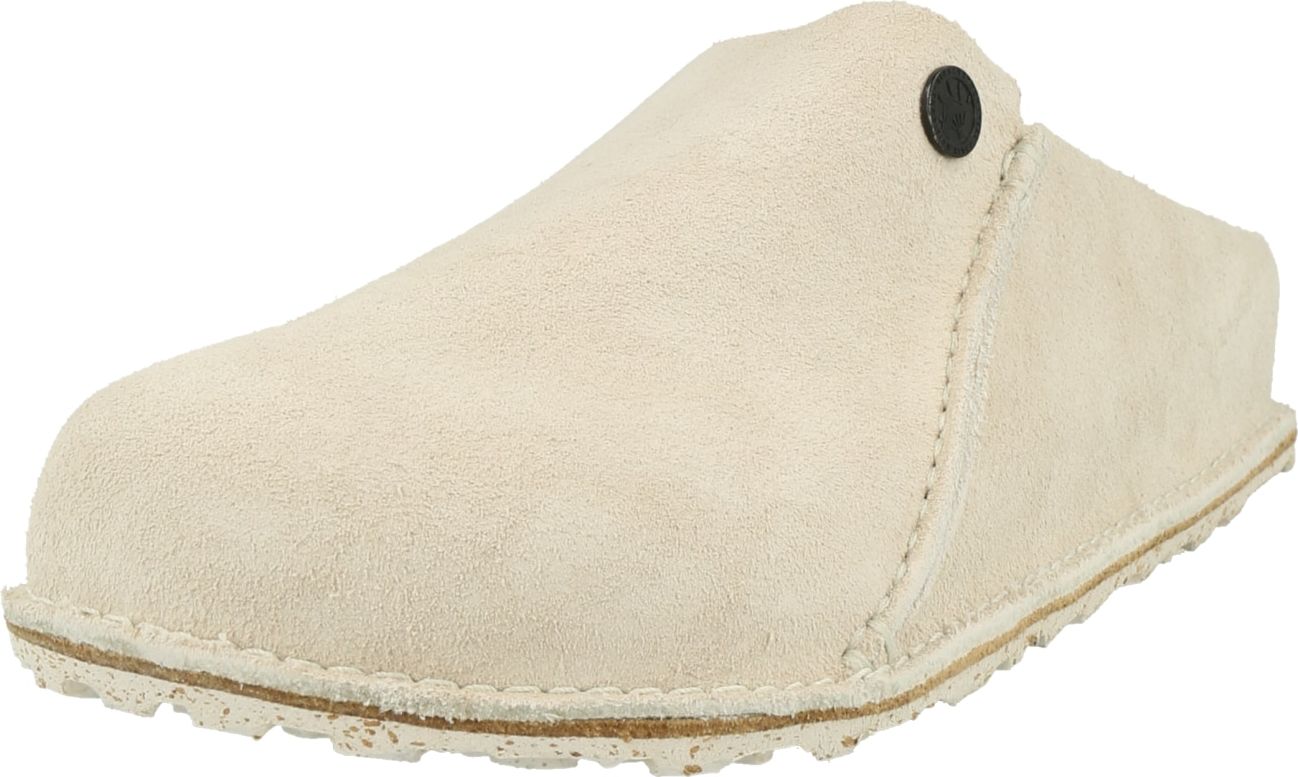Pantofle 'Zermatt' Birkenstock bílá