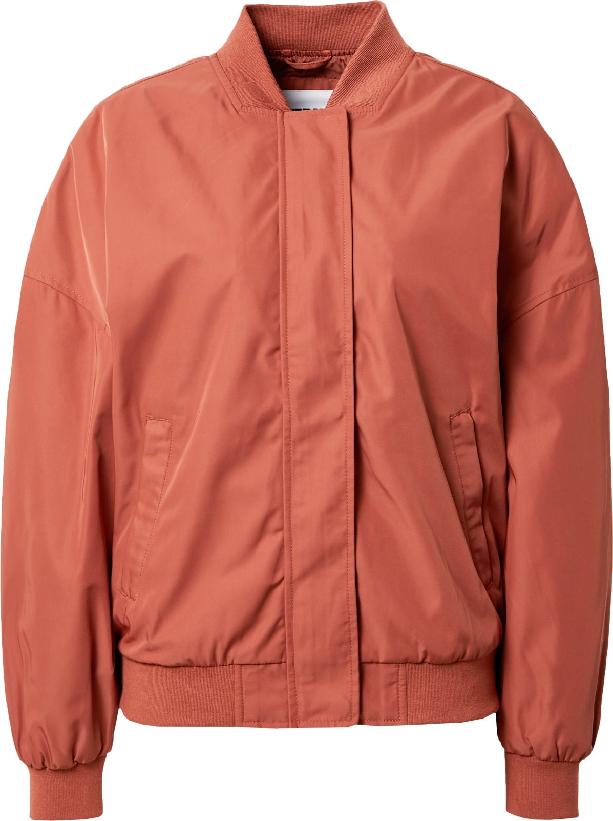 Přechodná bunda Urban Classics rezavě červená