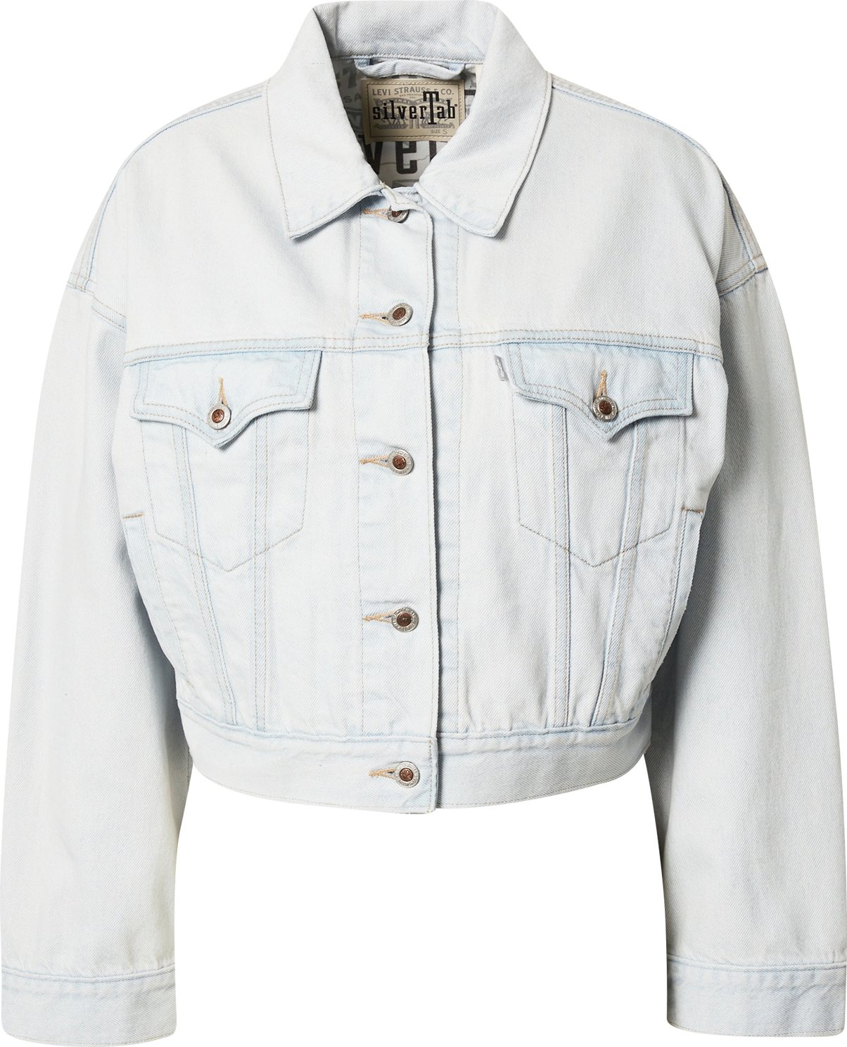 Přechodná bunda Levis světlemodrá