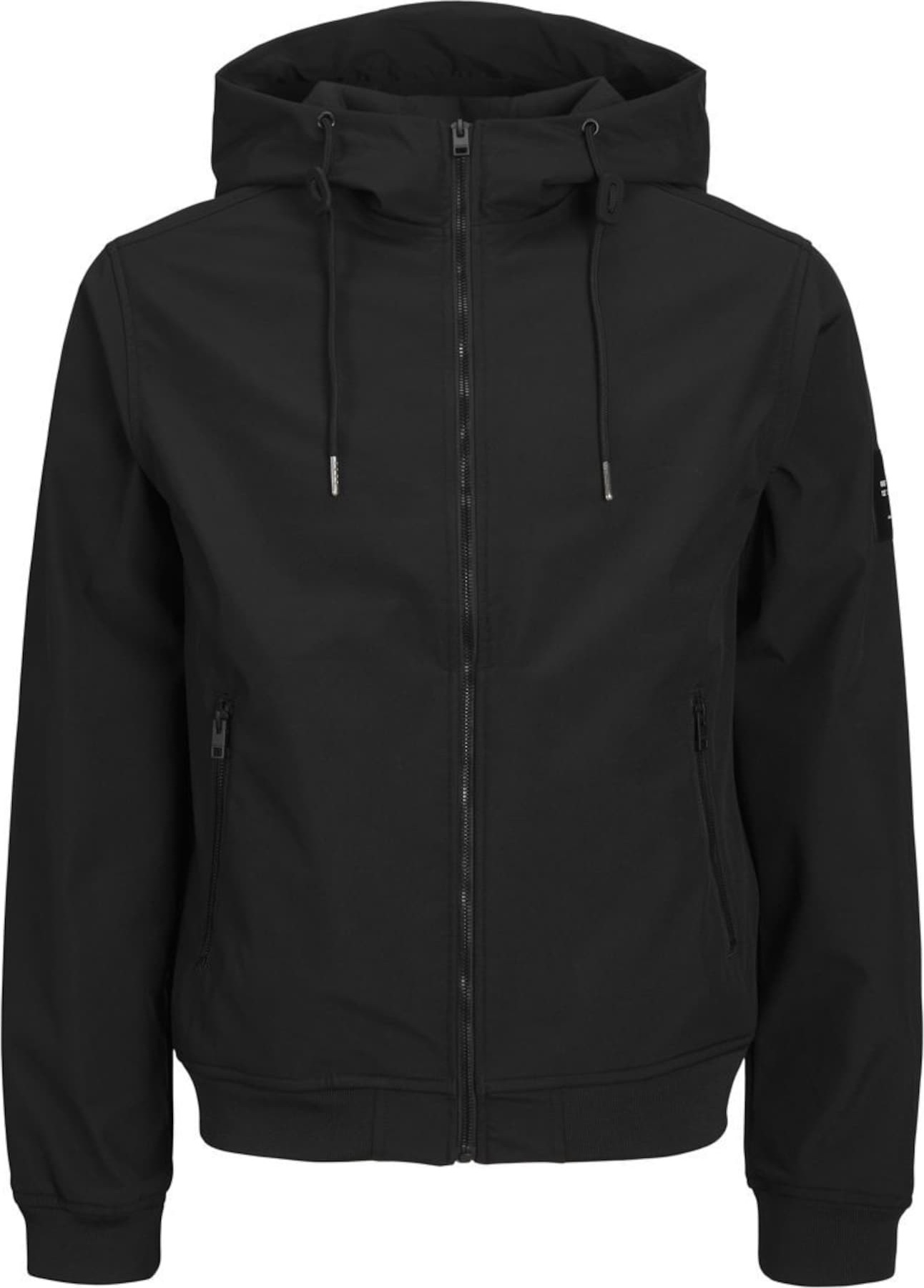 Přechodná bunda Jack & Jones Plus černá