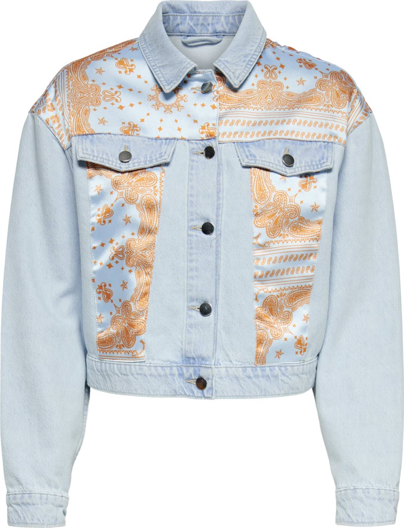 Přechodná bunda 'Camille' Only modrá / oranžová