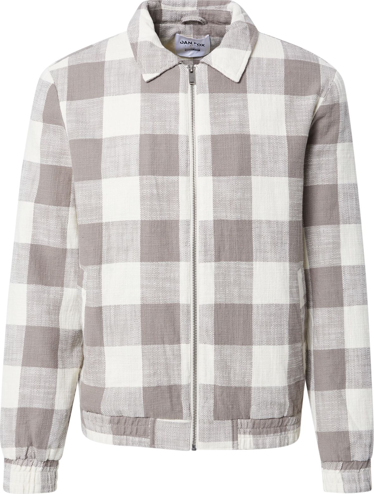 Přechodná bunda 'Ilja' DAN FOX APPAREL šedobéžová / offwhite