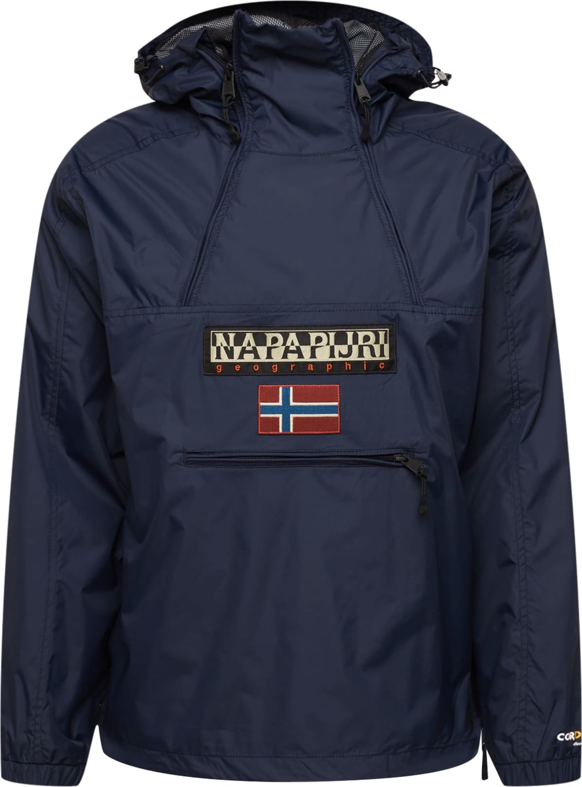 Přechodná bunda 'Northfarer' Napapijri béžová / marine modrá / tmavě červená / černá