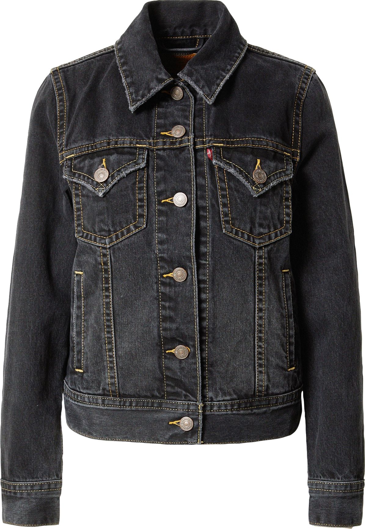 Přechodná bunda 'NOUGHTIES' Levis černá džínovina