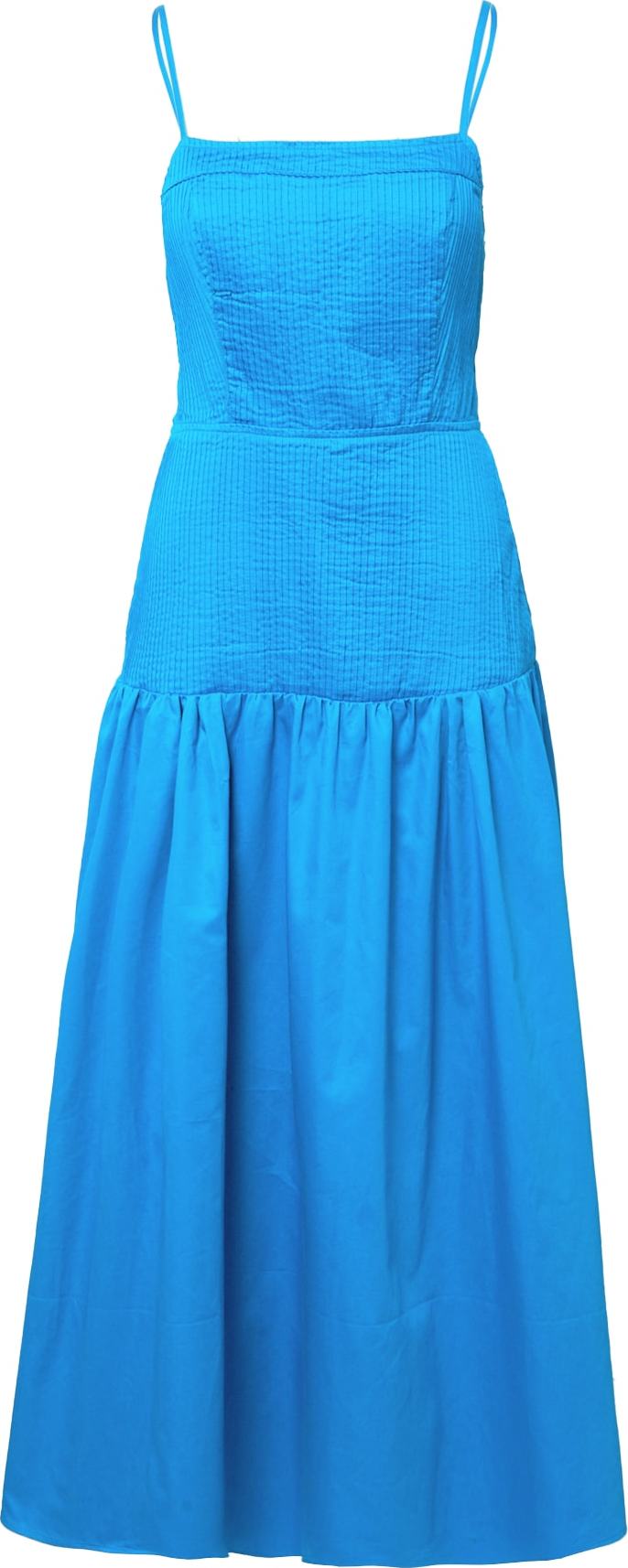 Šaty Warehouse kobaltová modř