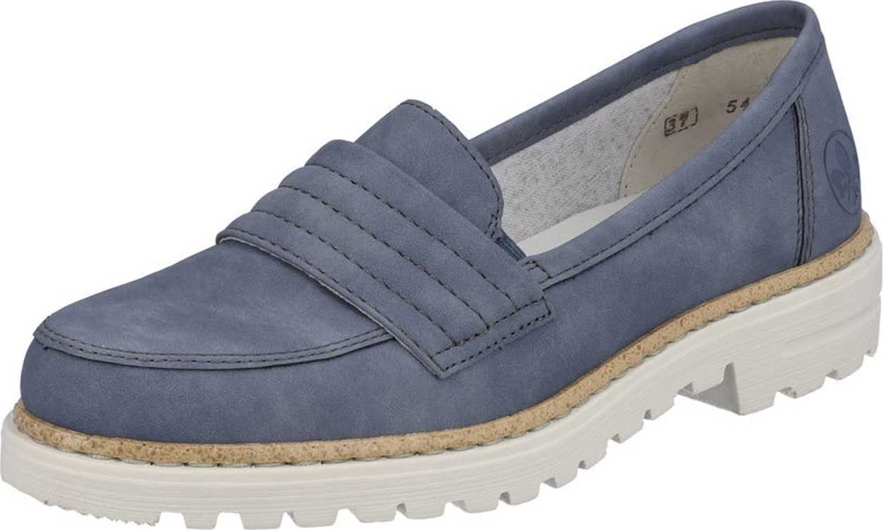 Slipper Rieker chladná modrá