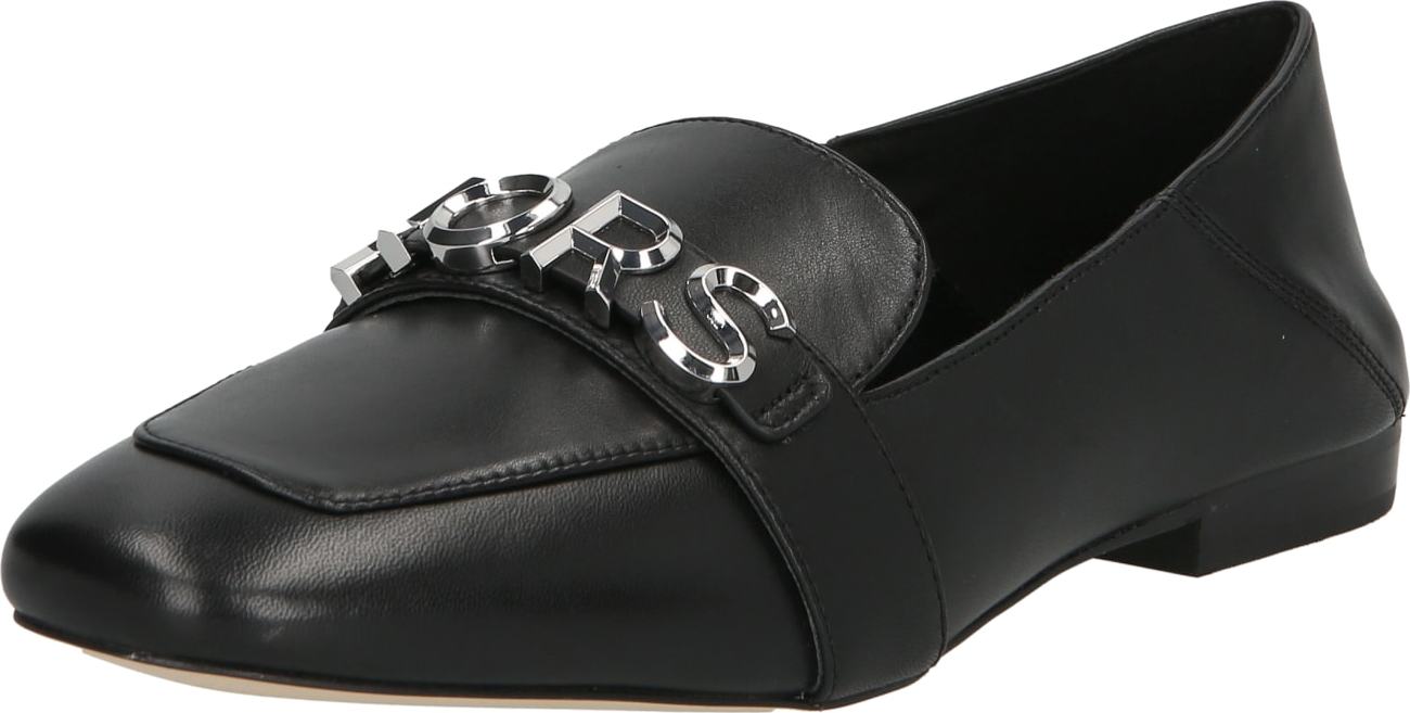 Slipper 'MADELYN' MICHAEL Michael Kors černá / stříbrná
