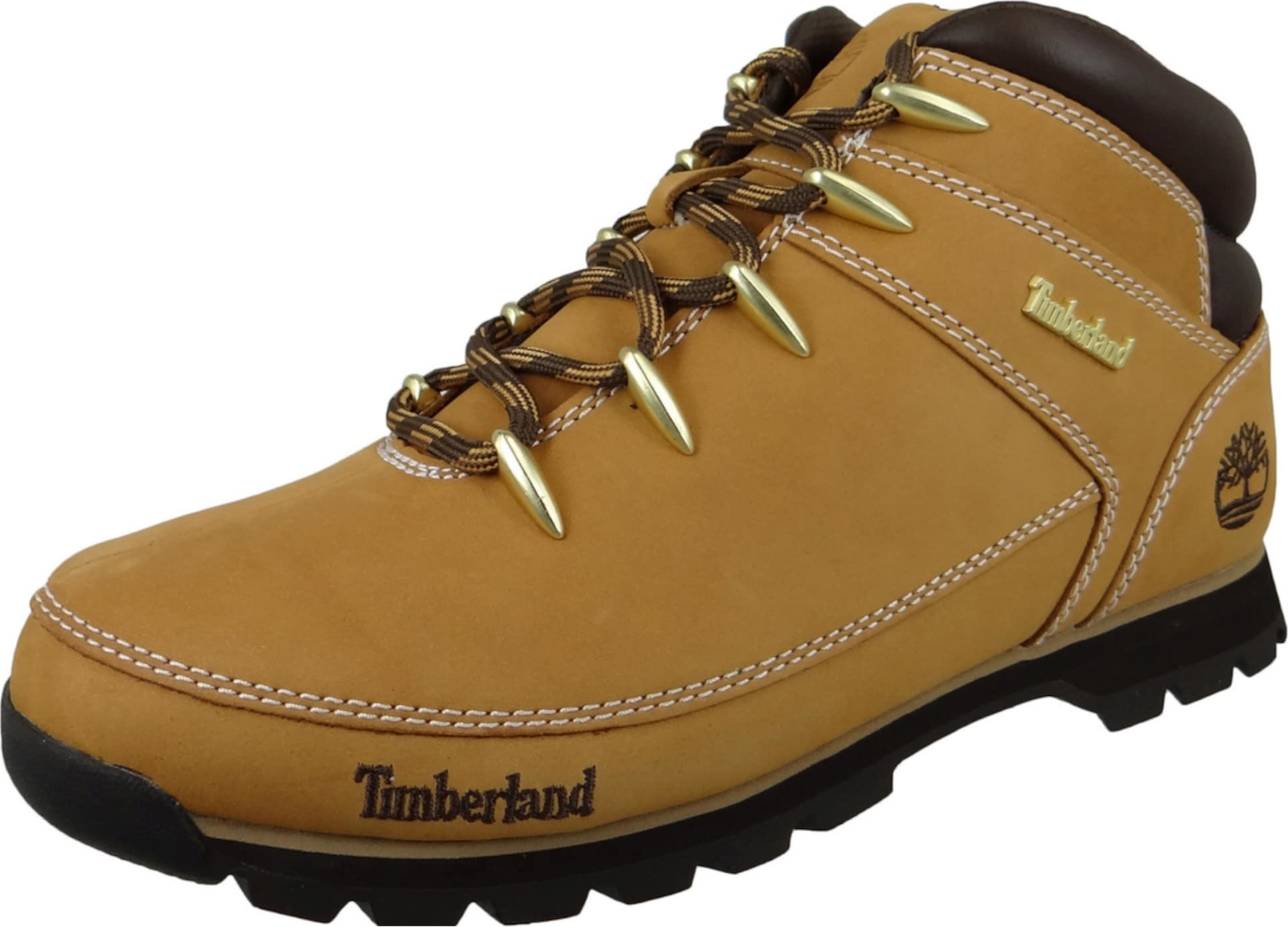 Šněrovací boty 'Euro Sprint Hiker' Timberland karamelová / černá