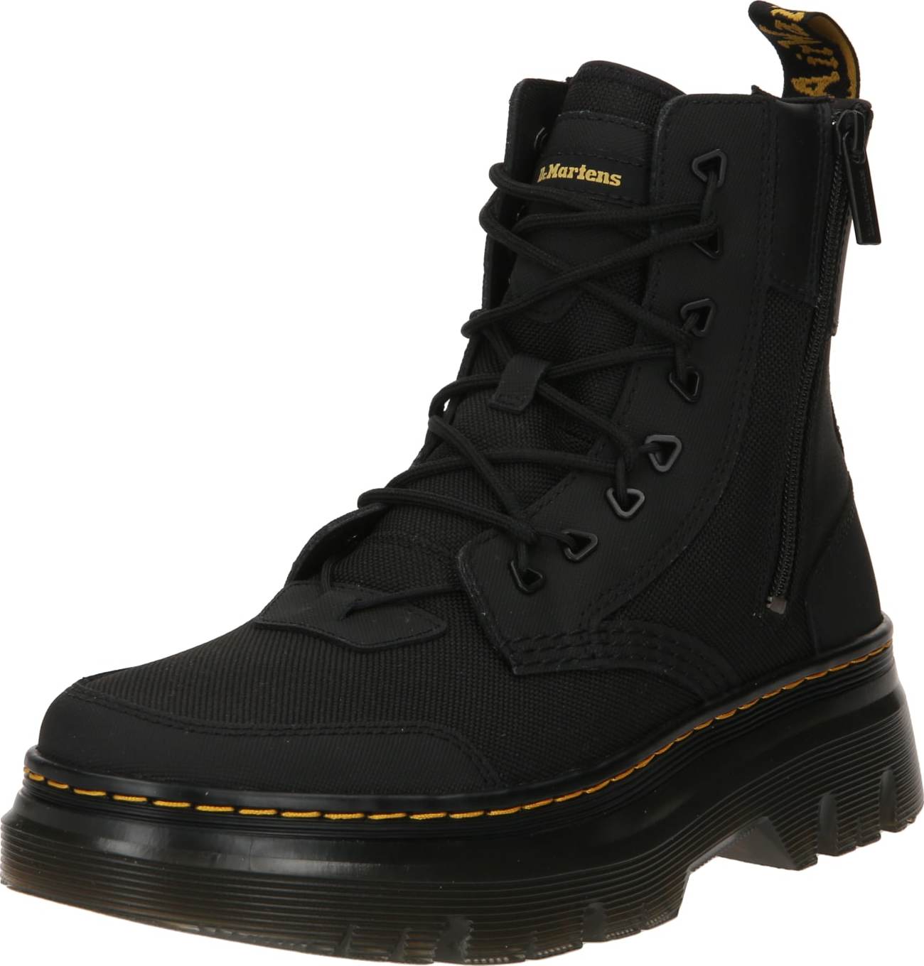Šněrovací boty 'Tarik' Dr. Martens koňaková / černá