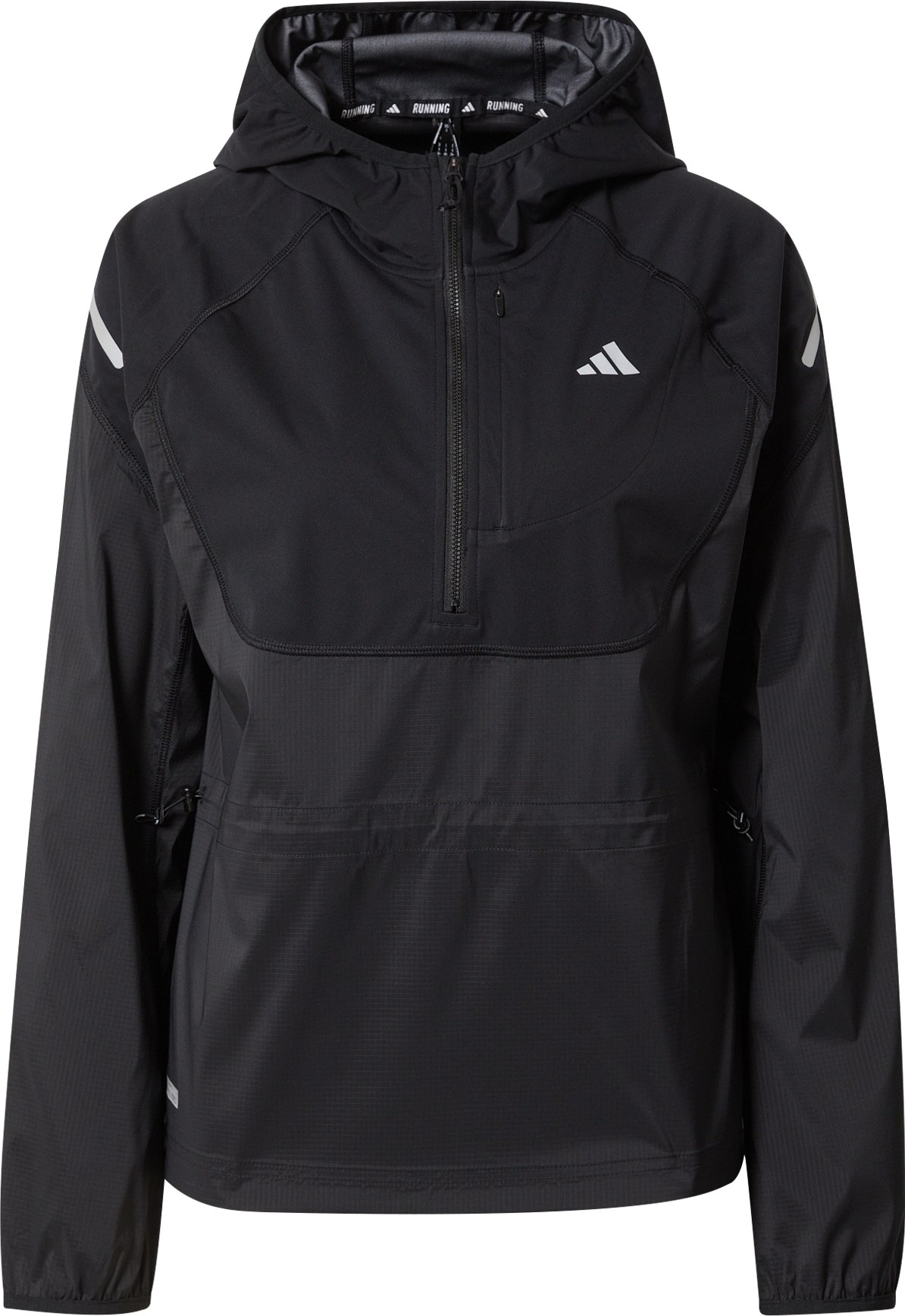 Sportovní bunda adidas performance šedá / černá