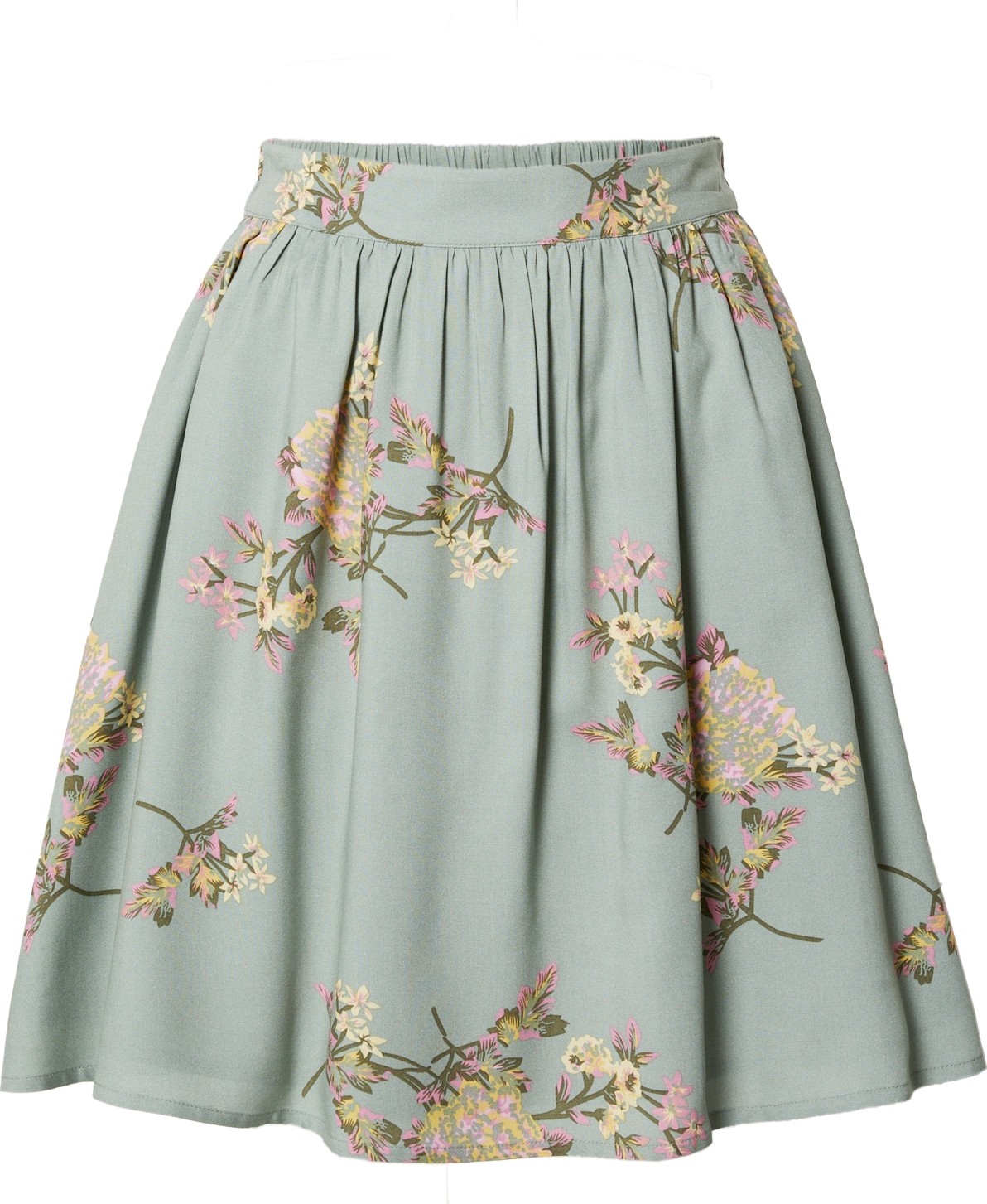 Sukně 'Paulina' ABOUT YOU hořčicová / khaki / mátová / růžová