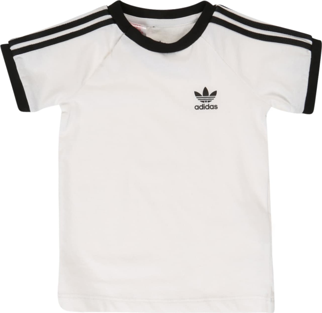 Tričko '3 Stripes' adidas Originals černá / bílá