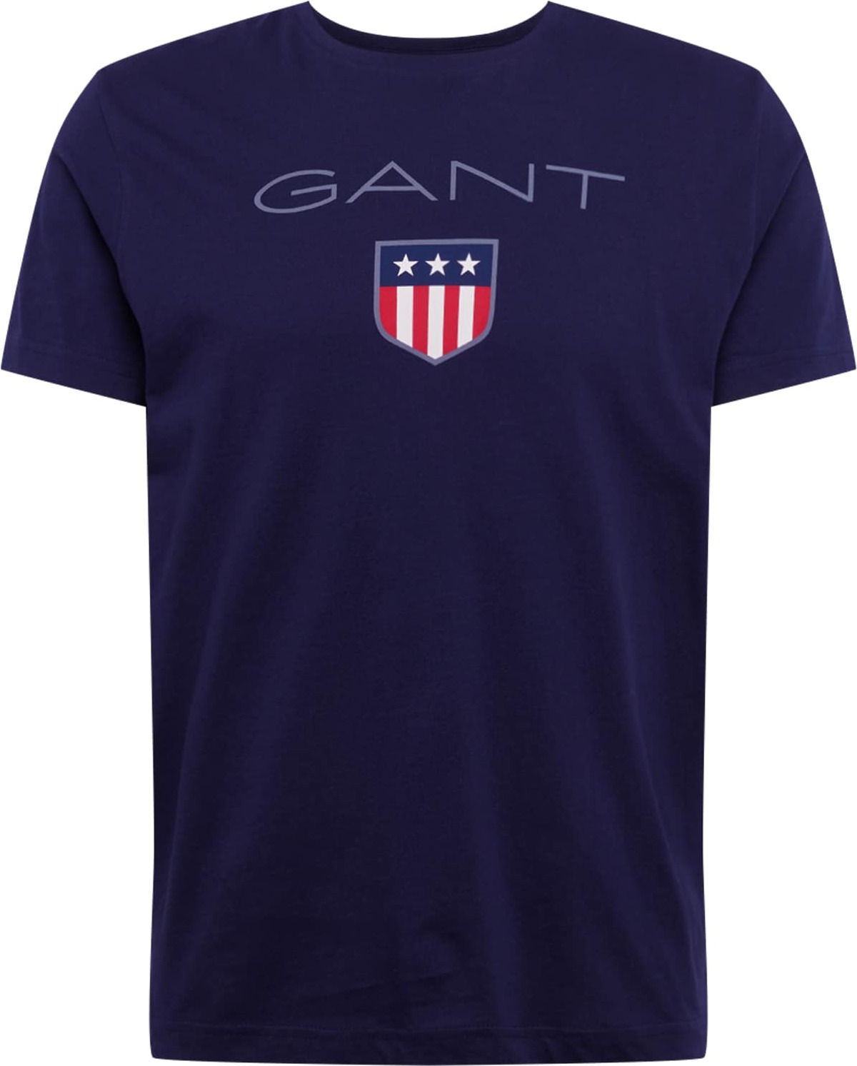 Tričko Gant námořnická modř / kouřově modrá / červená / bílá