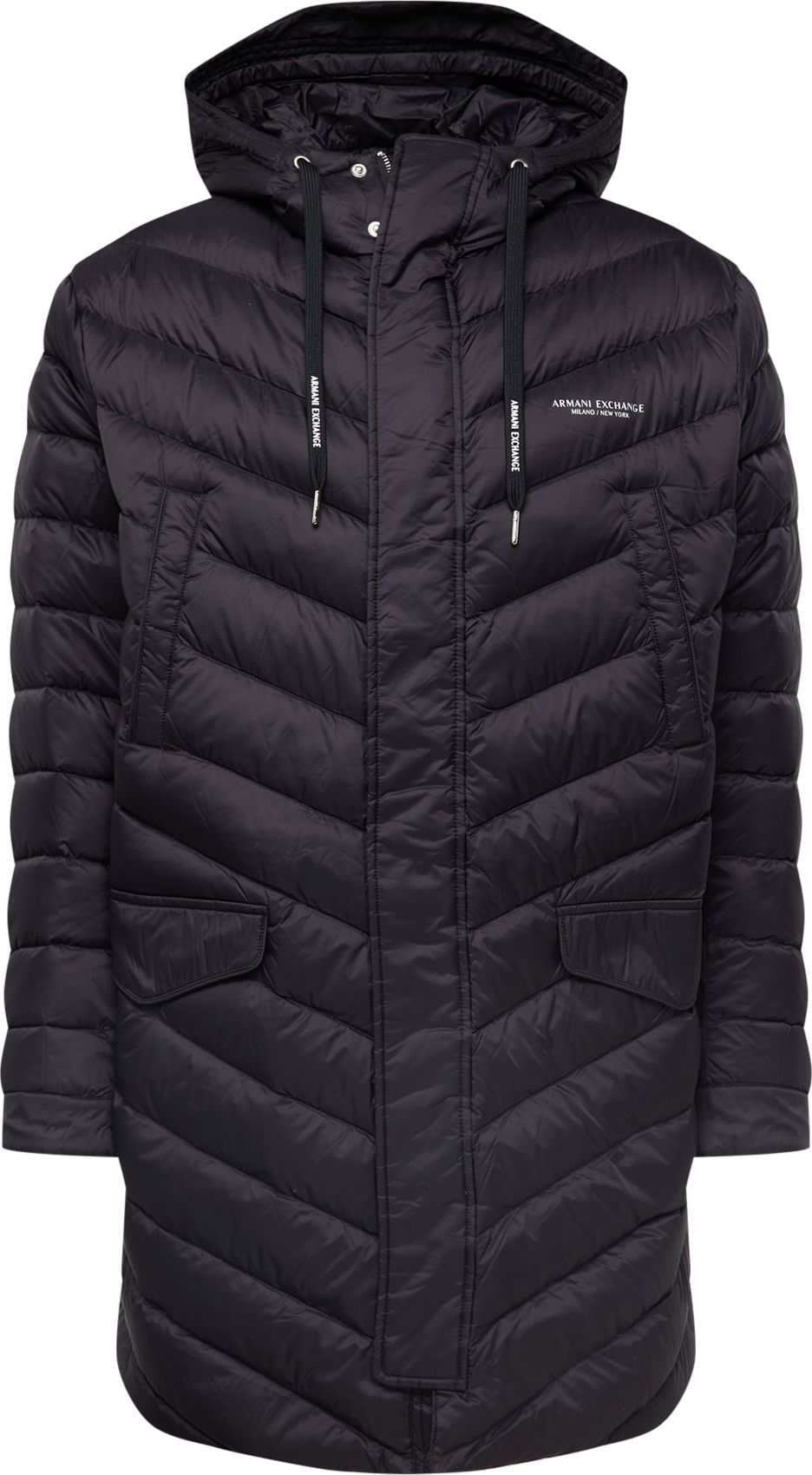 Zimní bunda 'Tessuto' Armani Exchange černá