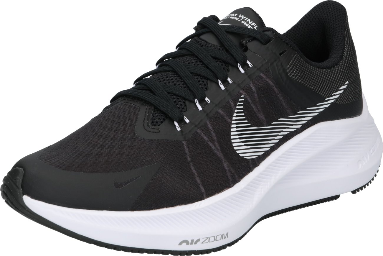 Běžecká obuv 'Winflo 8' Nike černá / bílá