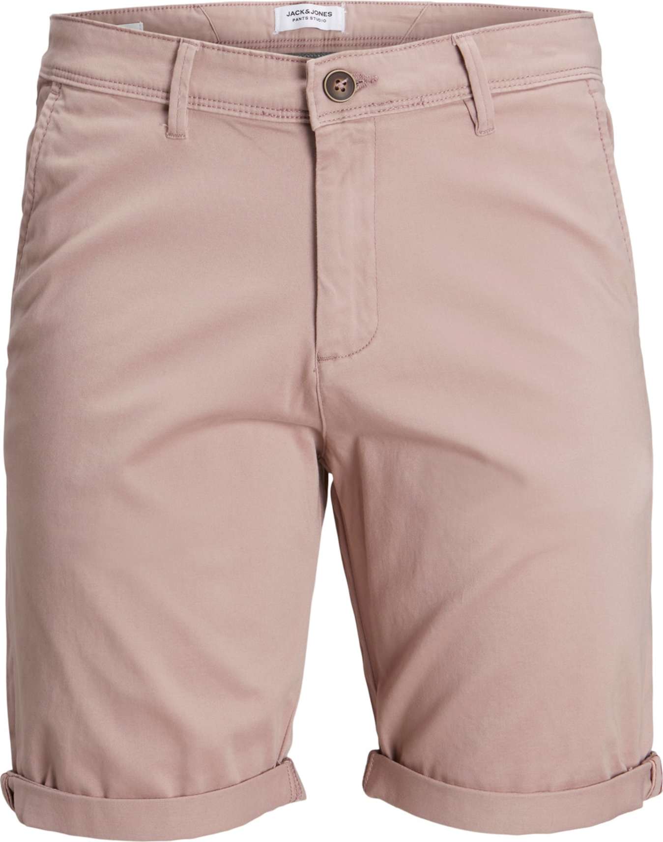 Chino kalhoty jack & jones růžová