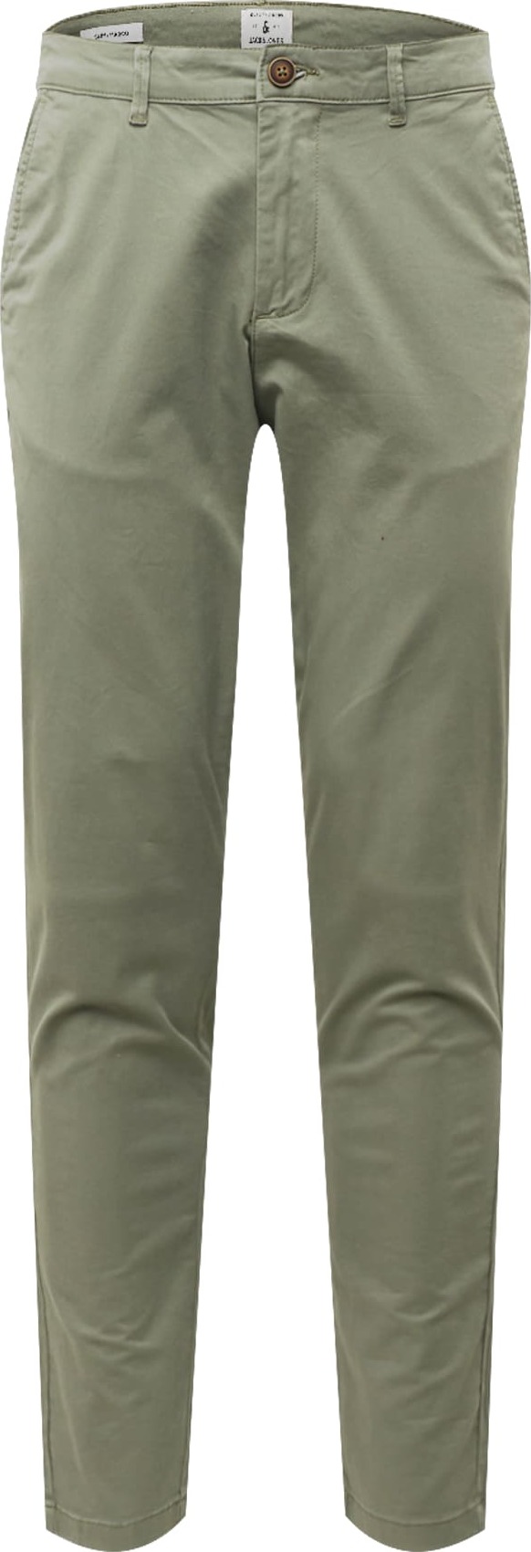 Chino kalhoty 'Marco Dave' jack & jones olivová