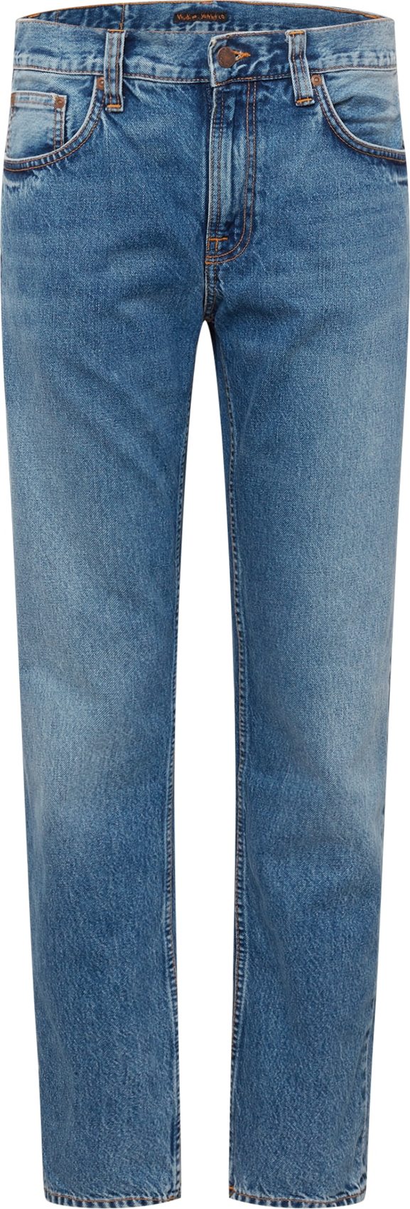 Džíny 'Gritty Jackson' Nudie Jeans Co modrá džínovina