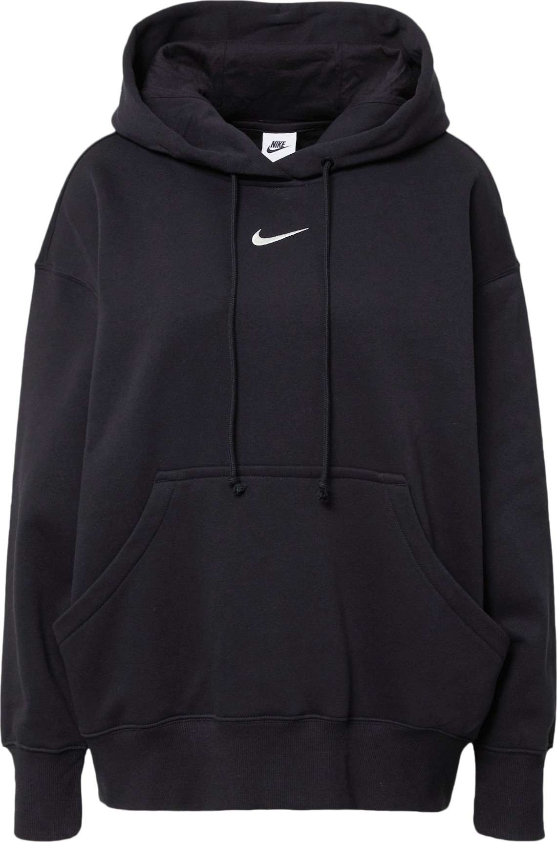 Mikina Nike Sportswear černá / bílá