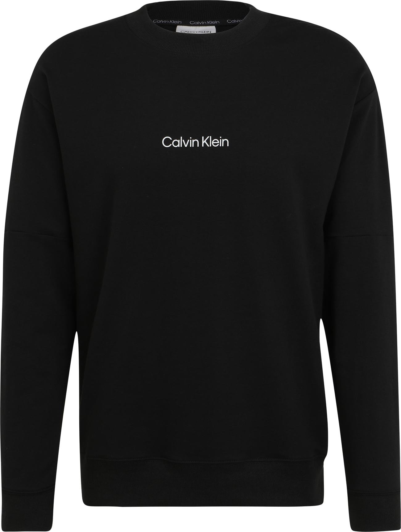 Mikina Calvin Klein černá / bílá