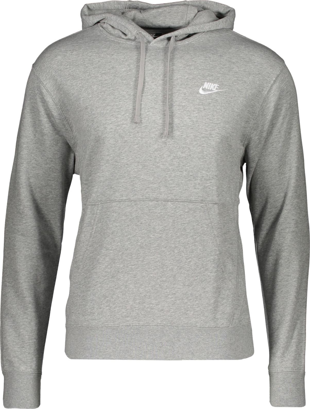 Mikina Nike Sportswear šedý melír / bílá