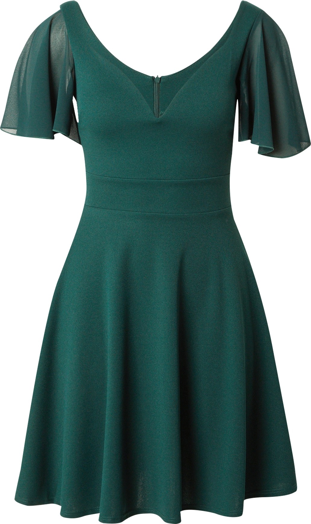 Šaty 'KARA' WAL G. tmavě zelená