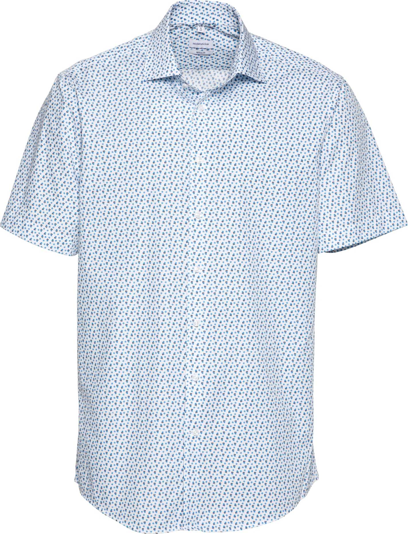 Společenská košile seidensticker modrá / bílá