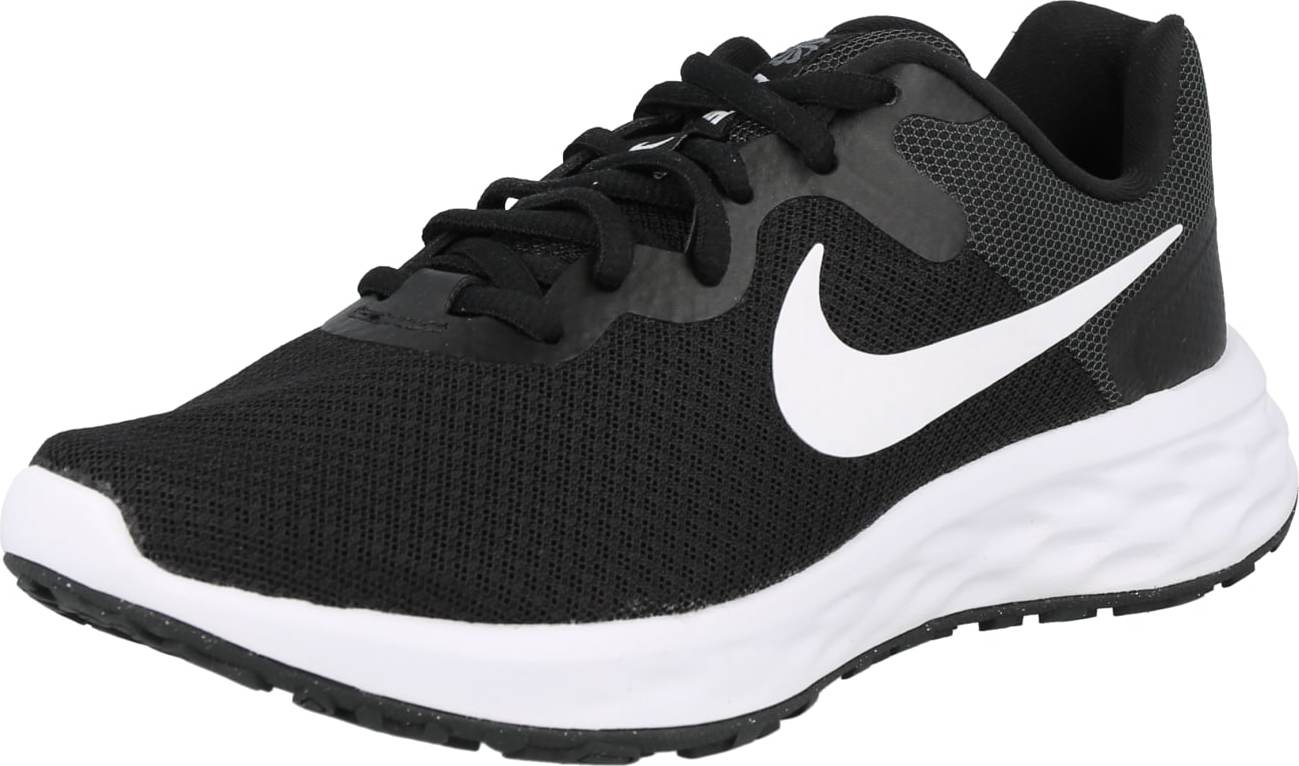 Běžecká obuv 'Revolution 6' Nike černá / bílá