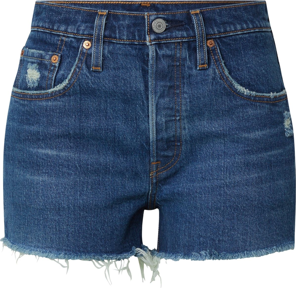 Džíny '501 Original Short' Levis modrá džínovina