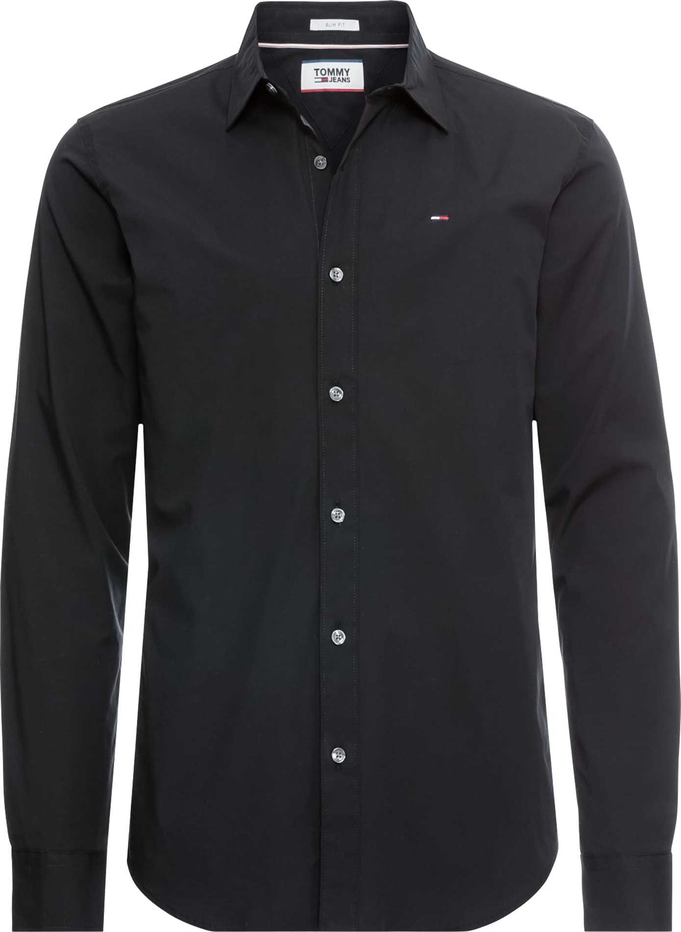 Košile Tommy Jeans černá