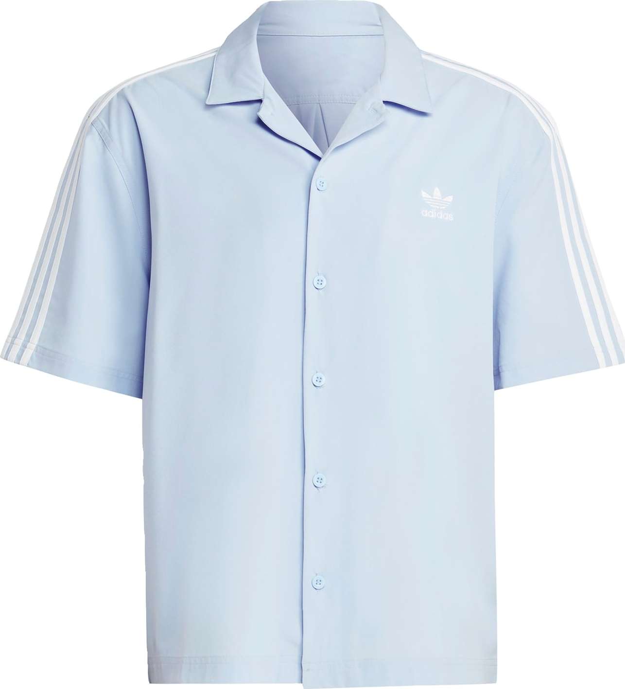 Košile adidas Originals modrá / bílá