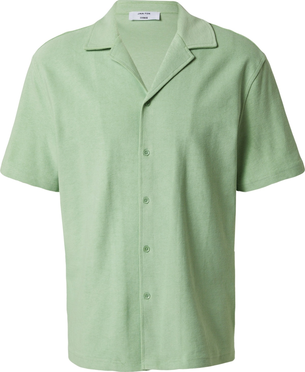 Košile 'Johann Terry' DAN FOX APPAREL světle zelená