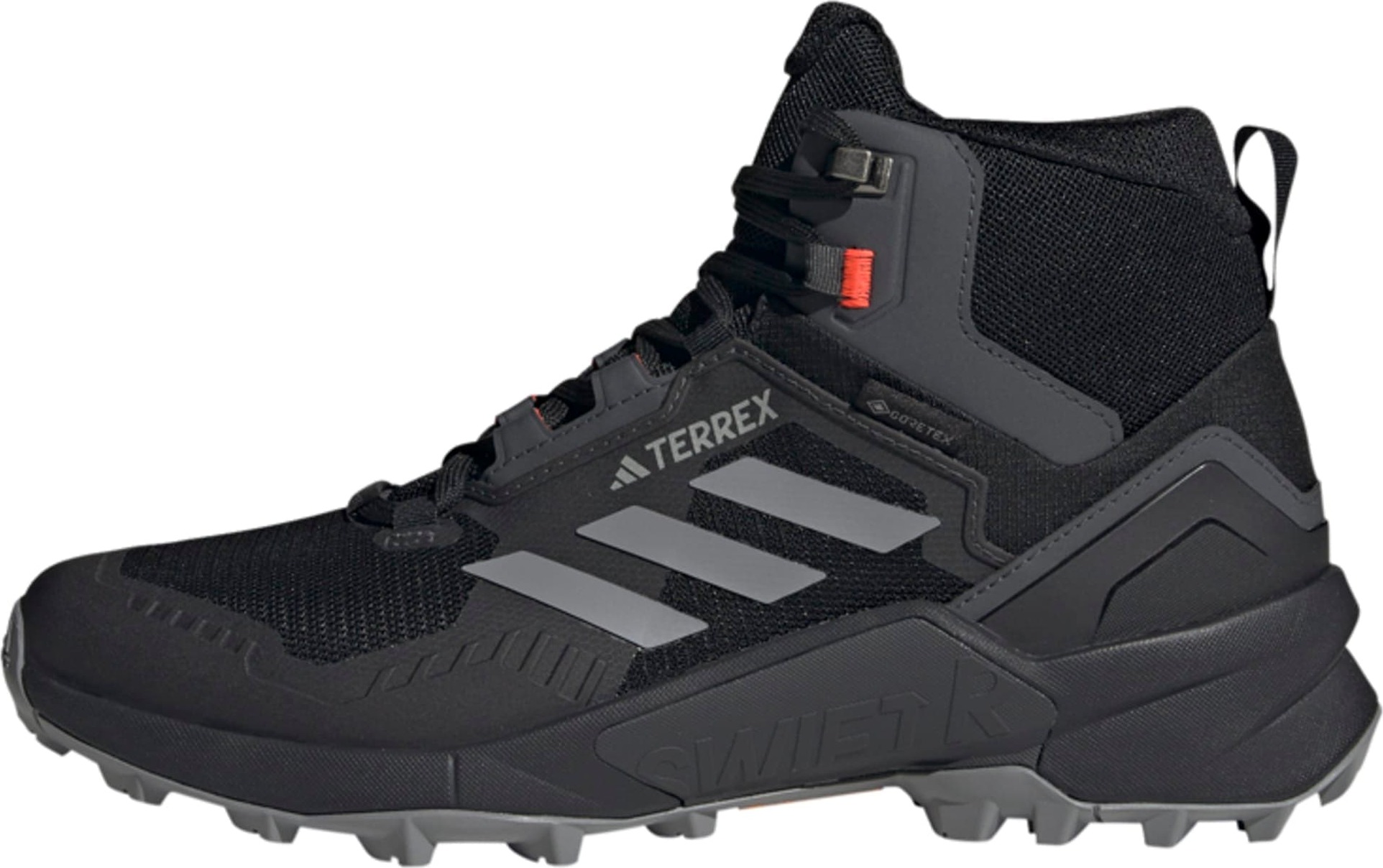 Kozačky 'Swift R3' adidas Terrex šedá / červená / černá