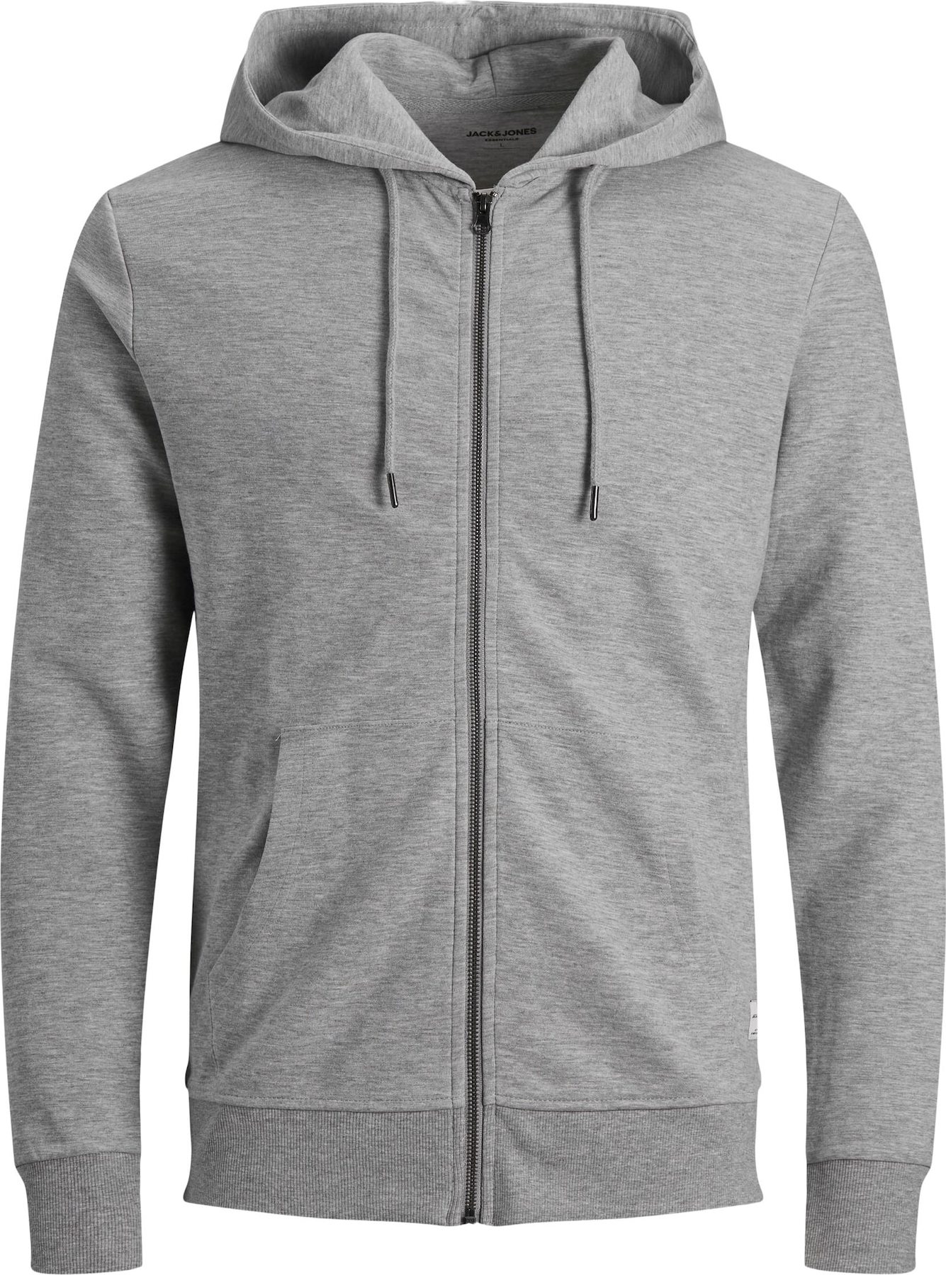 Mikina Jack & Jones Plus světle šedá