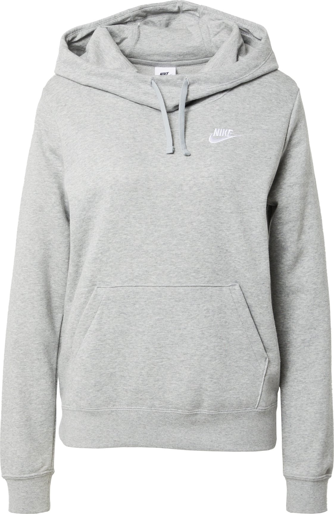 Mikina Nike Sportswear šedý melír / bílá