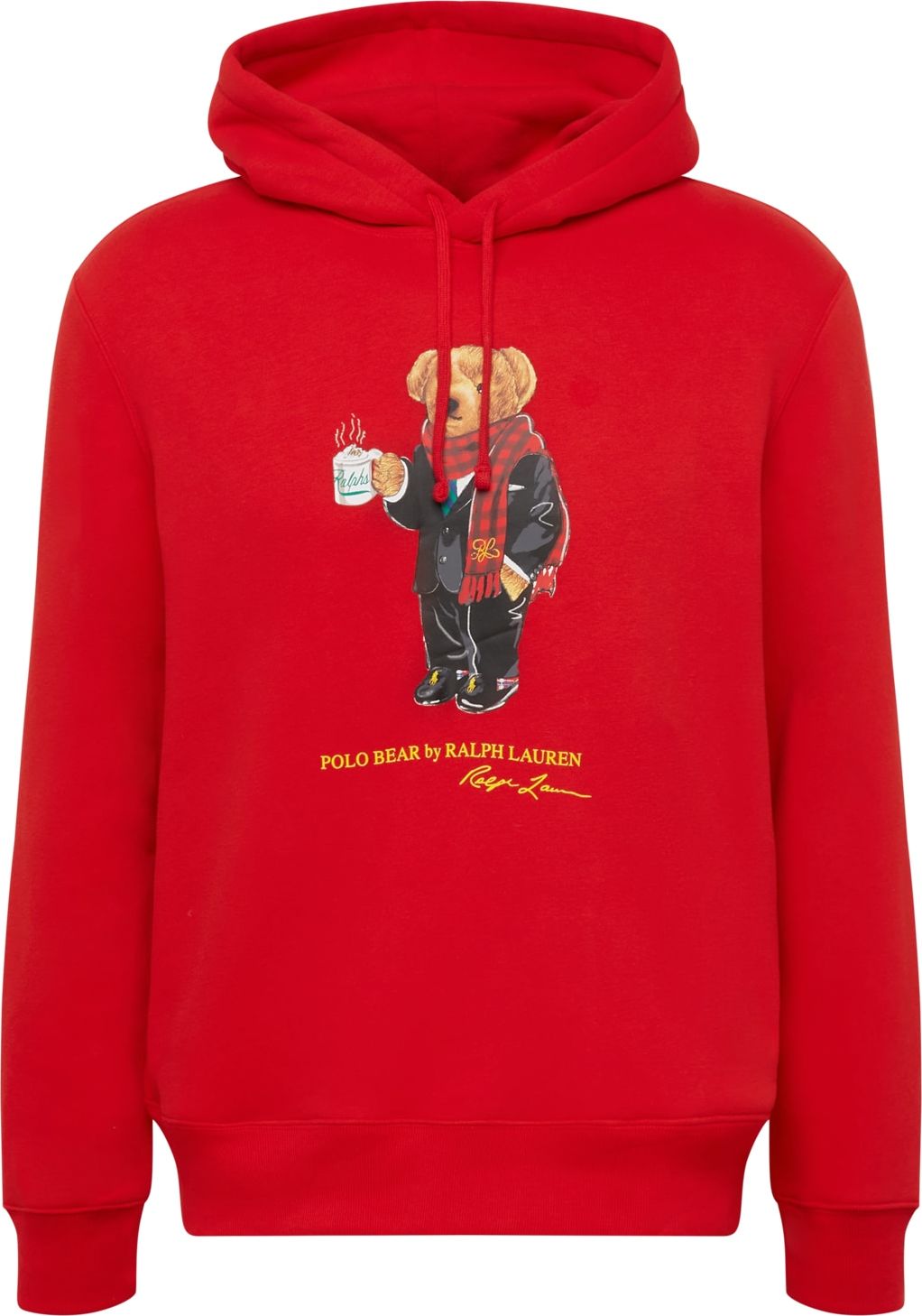 Mikina Polo Ralph Lauren mix barev / červená