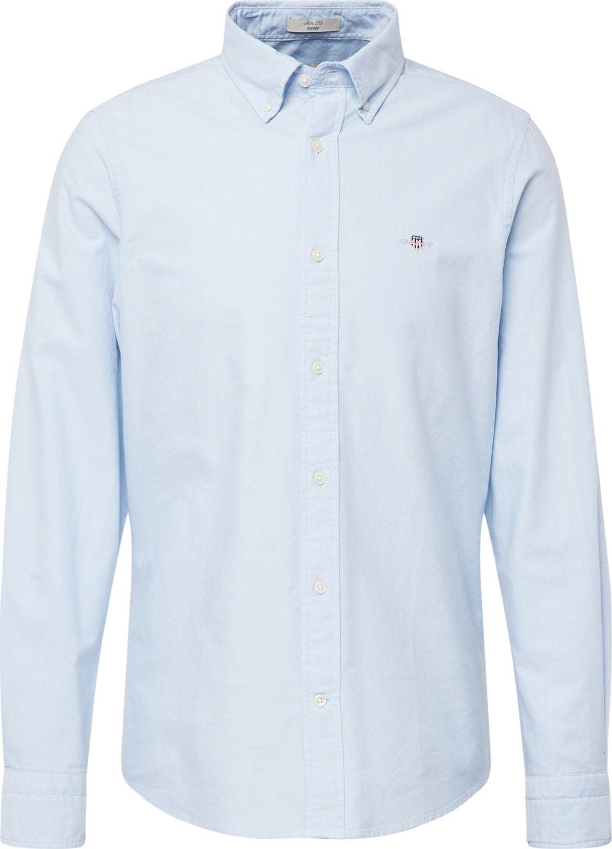 Společenská košile Gant námořnická modř / světlemodrá / stříbrná / bílá