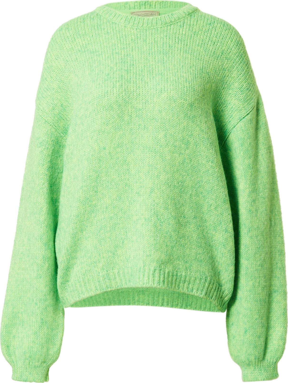 Svetr 'Ammi' Herrlicher pastelově žlutá / světle zelená