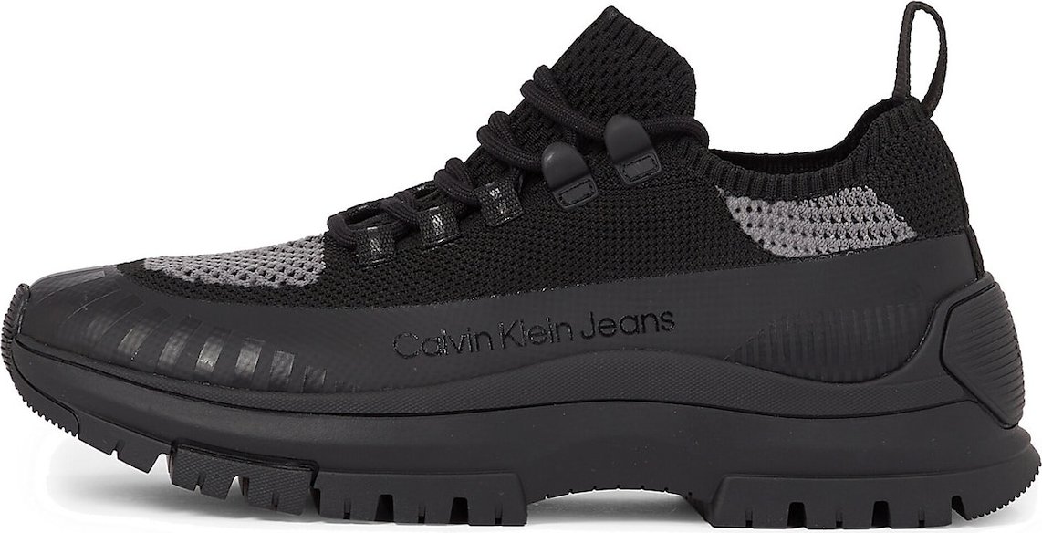 Tenisky Calvin Klein Jeans šedá / černá