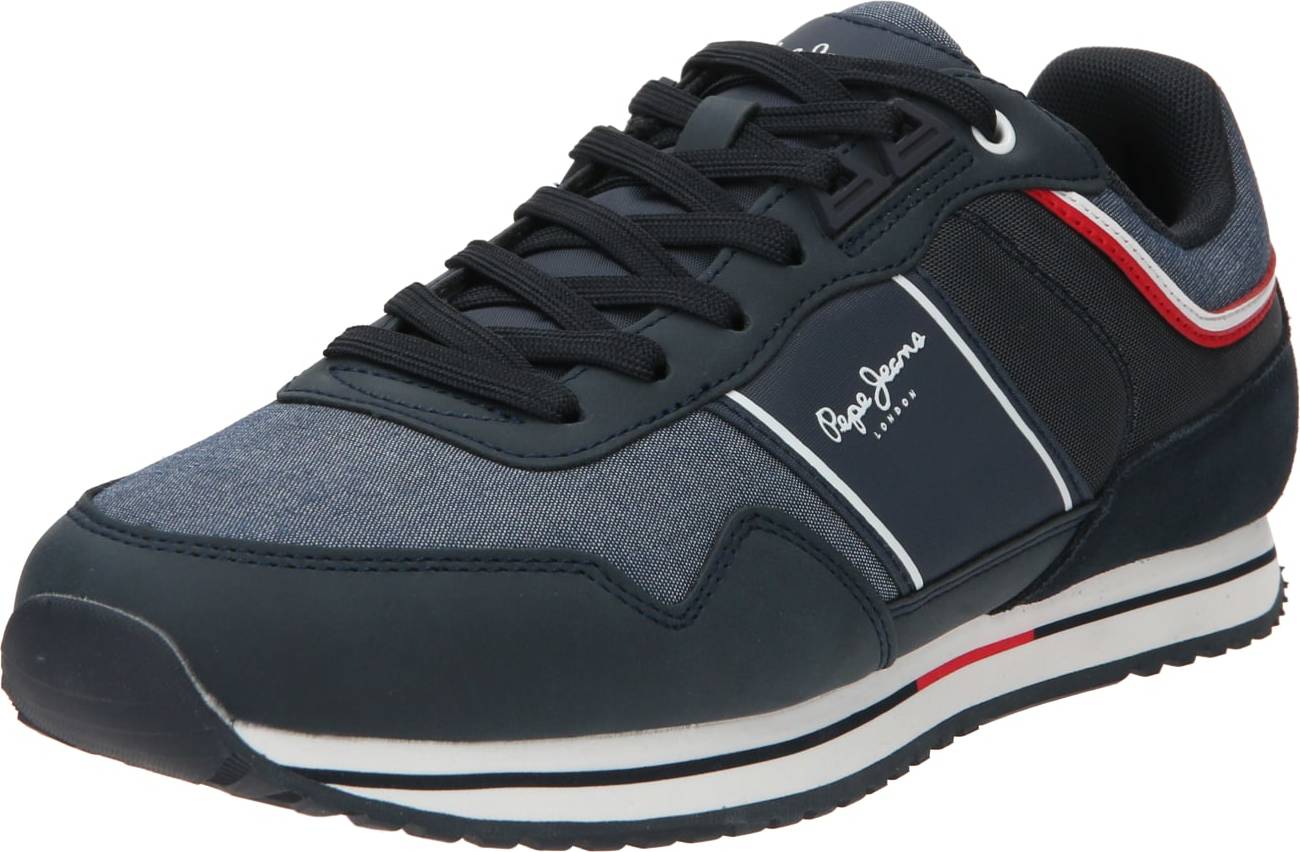 Tenisky 'TOUR CLUB' Pepe Jeans námořnická modř / červená / bílá