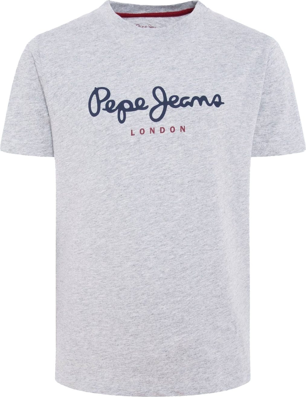 Tričko Pepe Jeans šedý melír / černá